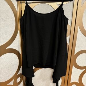 BCBGMAXAZRIA Black Blouse